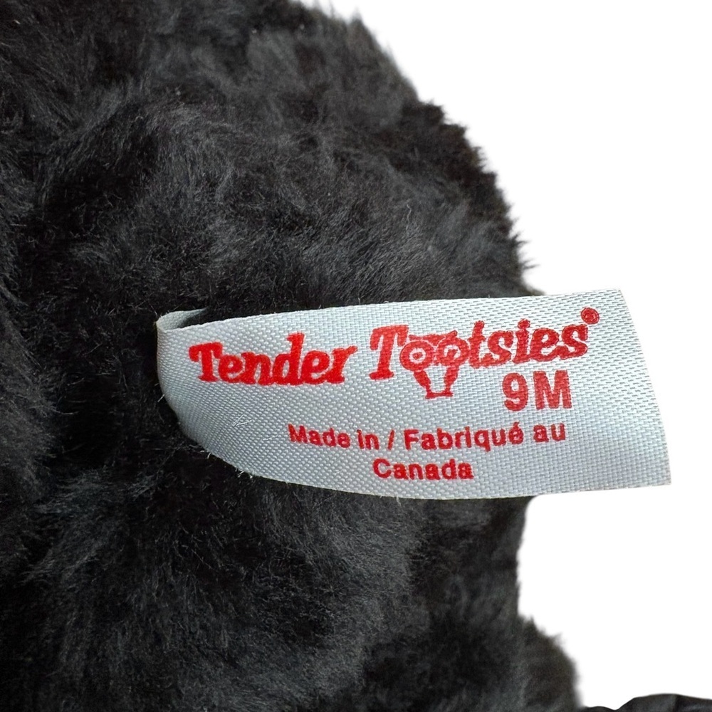 NEW, Tender Tootsies, Black Winter Boots Faux Fur Trim, Made in Canada Size 9M - Picture 2 of 9